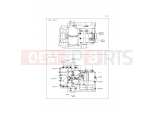 Crankcase Bolt Pattern - Kawasaki ER-6n (ER650ECF) 2012