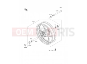 KAWASAKI VERSYS (KLE650CCF) Front Hub