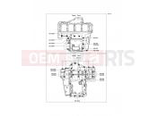 KAWASAKI 2012 Crankcase Bolt Pattern