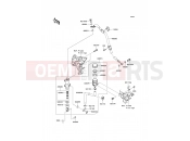KAWASAKI 2012 Rear Master Cylinder