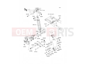 Suspension/Shock Absorber - Kawasaki D-TRACKER 125 (KLX125DDF) 2013