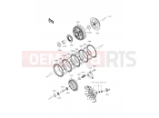 Clutch - Kawasaki NINJA 300 ABS (EX300BDF) 2013