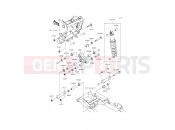 Suspension/Shock Absorber - Kawasaki NINJA 300 ABS (EX300BDF) 2013