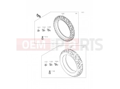 Tires - Kawasaki NINJA 300 ABS (EX300BDF) 2013