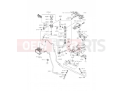 Rear Master Cylinder - Kawasaki NINJA 300 ABS (EX300BDF) 2013