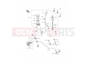KAWASAKI 2013 Rear Master Cylinder