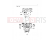 KAWASAKI NINJA ZX-10R (ZX1000JDF) Crankcase Bolt Pattern