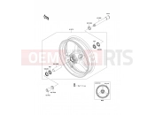 KAWASAKI NINJA ZX-10R (ZX1000JDF) Front Hub