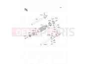 KAWASAKI VERSYS ABS (KLE650DDF) Gear Change Drum/Shift Fork(s)