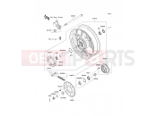 KAWASAKI VERSYS ABS (KLE650DDF) Rear Hub