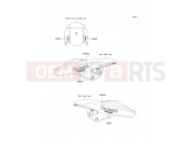 KAWASAKI VERSYS ABS (KLE650DDF) Decals(Gray)