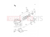 KAWASAKI Z1000SX (ZX1000GDF) Gear Change Drum/Shift Fork(s)