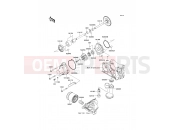 KAWASAKI Z1000SX (ZX1000GDF) Oil Pump