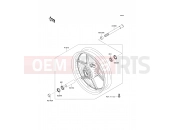 KAWASAKI Z1000SX (ZX1000GDF) Front Hub