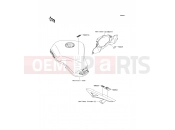 KAWASAKI Z1000SX (ZX1000GDF) Labels