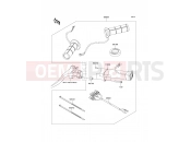 KAWASAKI Z1000SX (ZX1000GDF) Accessory(Grip Heater)