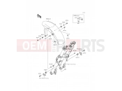 Front Fender(s) - Kawasaki ER-6f ABS (EX650FEF) 2014