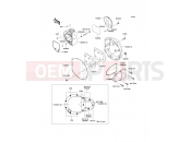 KAWASAKI 2014 Right Engine Cover(s)