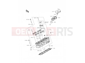 KAWASAKI NINJA ZX-10R ABS (ZX1000KFFA) Cylinder Head