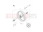 KAWASAKI NINJA ZX-10R ABS (ZX1000KFFA) Front Hub