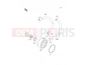KAWASAKI ZXR750 (ZX750-L1) Oil Cooler