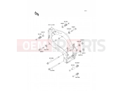 KAWASAKI ZXR750 (ZX750-L1) Frame Fittings