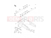 KAWASAKI ZXR750 (ZX750-L1) Swingarm