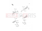 KAWASAKI ZXR750 (ZX750-L1) Footrests