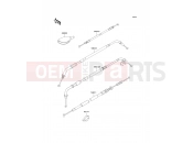 KAWASAKI 2001 Cables