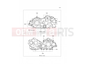 Crankcase Bolt Pattern - Kawasaki VN2000 (VN2000-A1H) 2004