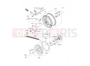 Rear Hub - Kawasaki VN2000 (VN2000-A2H) 2005