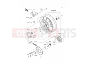 KAWASAKI 2007 Rear Hub