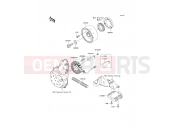 Generator - Kawasaki ER-6f ABS (EX650B7F) 2007