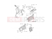 Radiator - Kawasaki ER-6f ABS (EX650B7F) 2007
