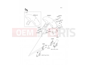 Front Fender(s) - Kawasaki ER-6f ABS (EX650B7F) 2007