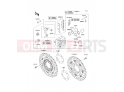 Front Brake - Kawasaki ER-6f ABS (EX650B7F) 2007