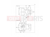 KAWASAKI 2007 Crankcase Bolt Pattern