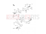KAWASAKI 2007 Footrests