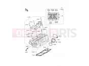 Cylinder Head - Kawasaki VERSYS (KLE650B7F) 2007