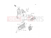 Radiator - Kawasaki VERSYS (KLE650B7F) 2007
