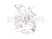 Side Covers/Chain Cover - Kawasaki VERSYS (KLE650B7F) 2007