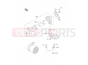 Oil Pump - Kawasaki GPZ500S (EX500-E2) 1995