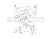 Starter Motor - Kawasaki GPZ500S (EX500-E2) 1995