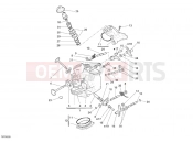 DUCATI Sportclassic 1000 HORIZONTAL CYLINDER HEAD » VALVE DRIVE