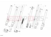 DUCATI 2007 Sportclassic 1000 Single-Seat JAP FRONT FORK » FRONT SUSPENSION