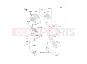 KAWASAKI MULE 3010 4x4 (KAF620-E2) Brake Pedal