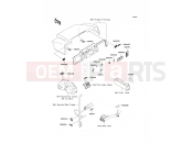 KAWASAKI MULE 3010 4x4 (KAF620-E2) Labels