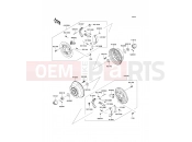 KAWASAKI MULE 600 (KAF400BBF) Rear Hub
