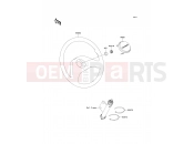 KAWASAKI MULE 600 (KAF400BBF) Steering Wheel
