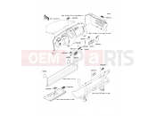 KAWASAKI MULE 600 (KAF400BBF) Labels